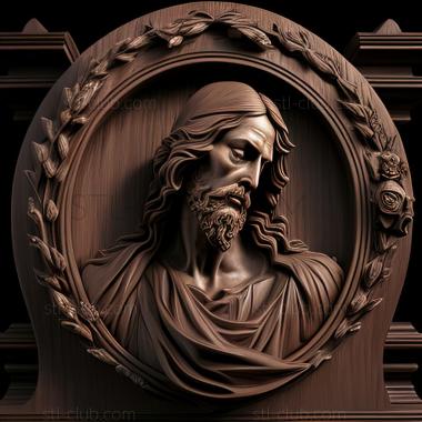 3D model st jesus (STL)